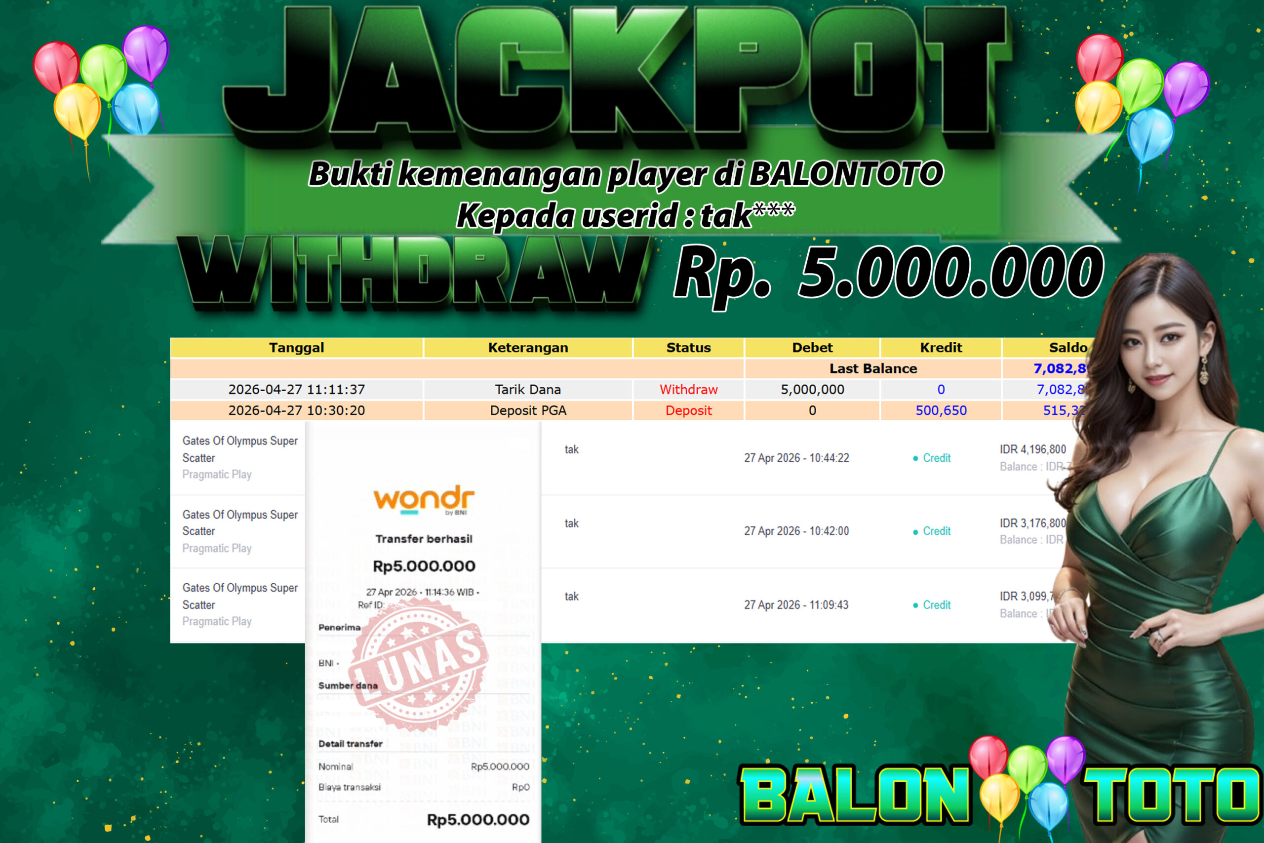 Prediksi BALONTOTO